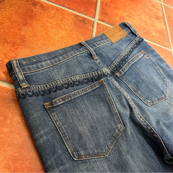 Madewell The High-Rise Slim Boyjean: Beaded Edition - Picture 11 of 13